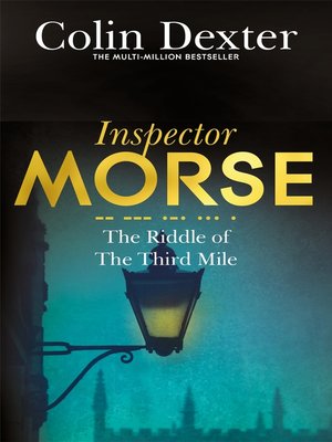 cover image of The Riddle of the Third Mile